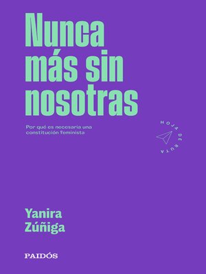 cover image of Nunca más sin nosotras